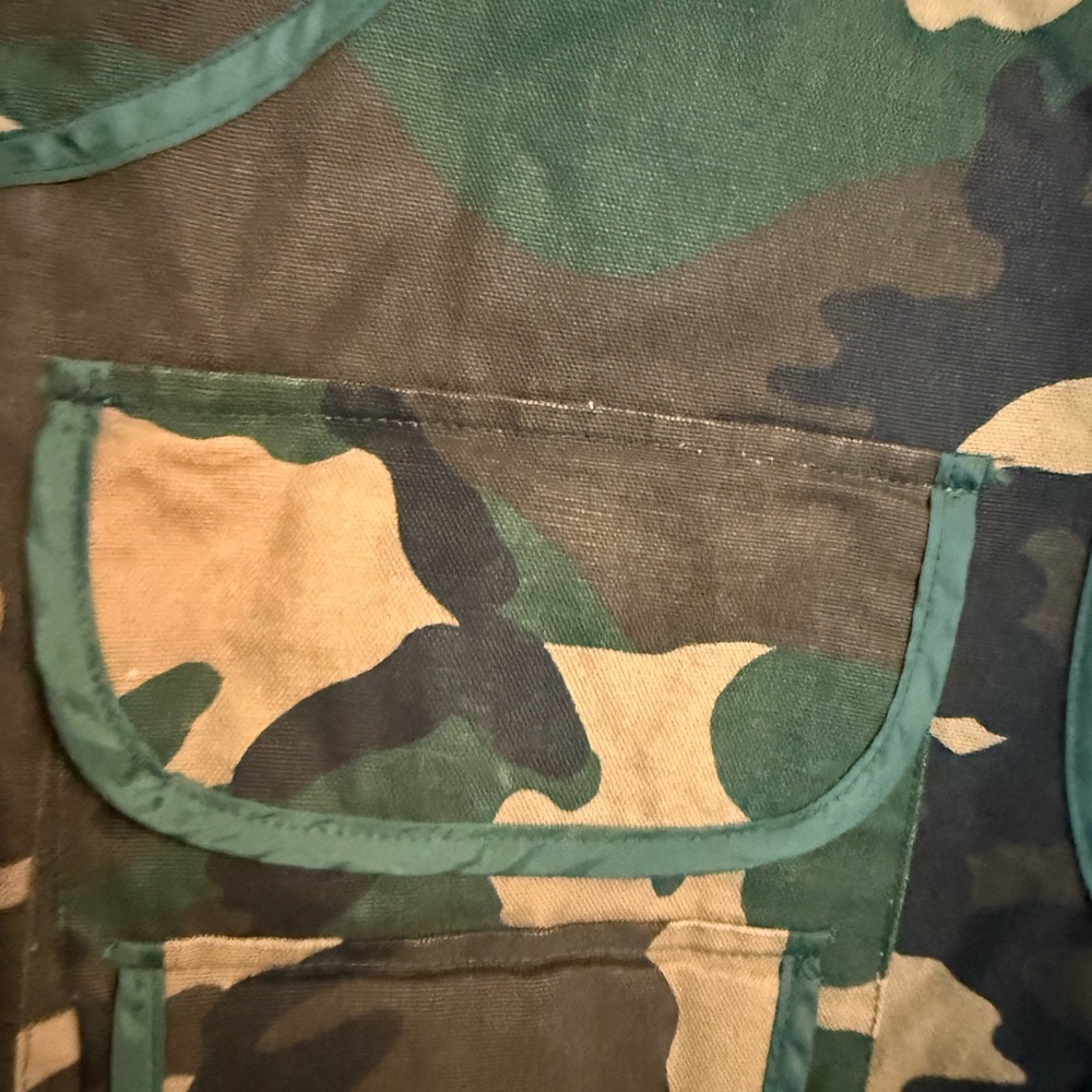 Men’s Master Sportsman Camo Hunting Vest Multi Pocket Bird Duck Quail Size Large - Picture 2 of 7